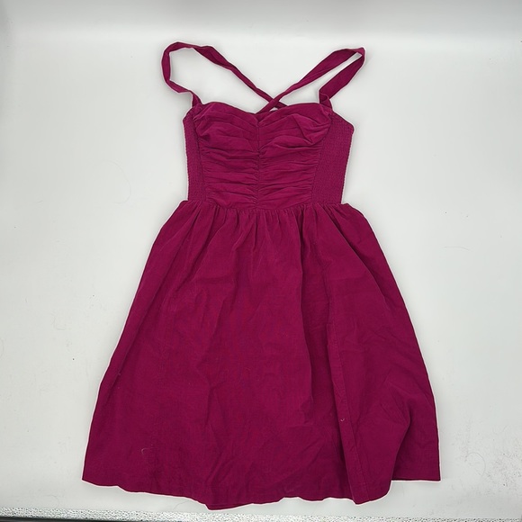 HD in Paris dress size 6 Corduroy Magenta Pink - Picture 3 of 7